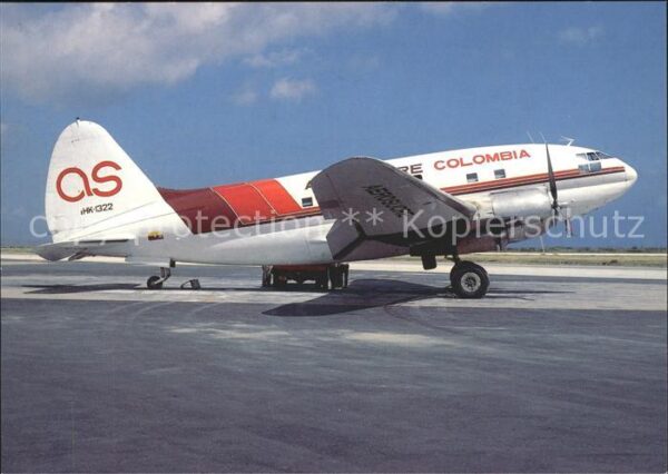 Flugzeuge Zivil Colombia Curtiss C-46A-60CK HK-1322