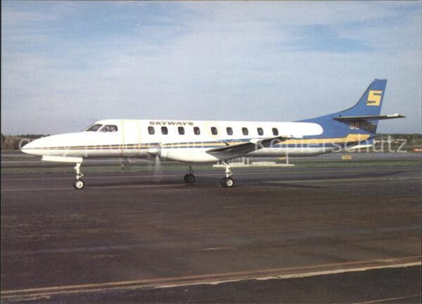 Flugzeuge Zivil Slyways of Scandinavia Swearingen Metro
