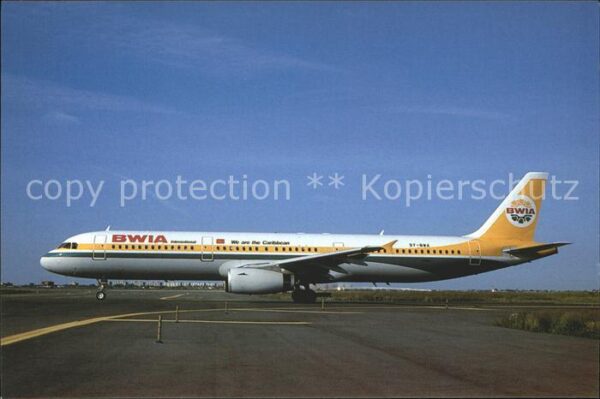 Flugzeuge Zivil BWIA International A321 9Y BWA
