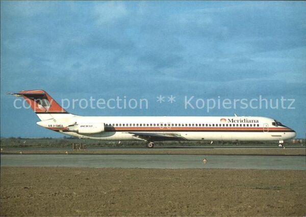Flugzeuge Zivil Meridiana MCD Douglas DC-9-51 I-SMEA cn