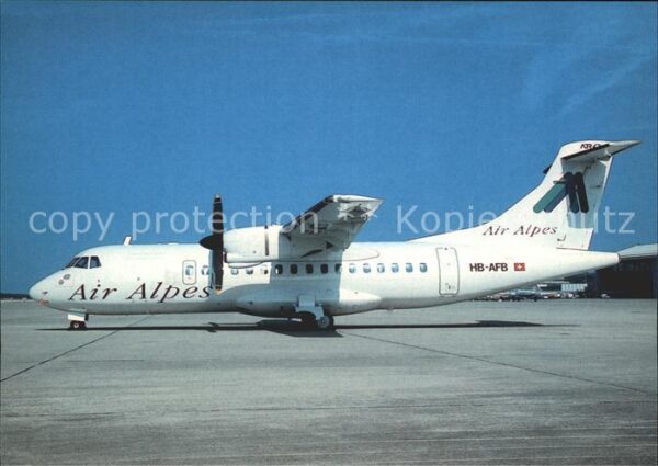 Flugzeuge Zivil Air Alpes Aerospatiale Alenia ATR42-310