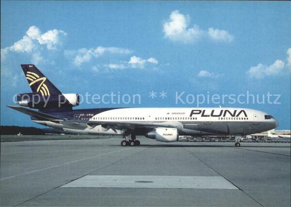 Flugzeuge Zivil Pluna MCD Douglas DC10-30 PP-VMW c 4784