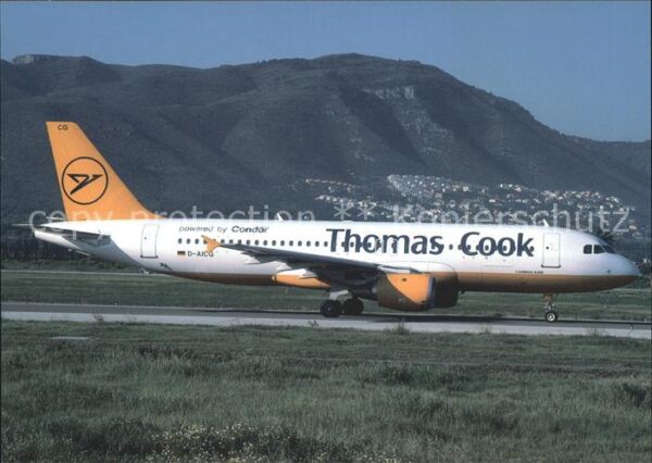 Flugzeuge Zivil Thomas Cook Condor A320-212 D-AICG Cn 9