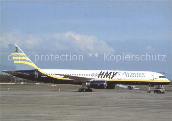 Flugzeuge Zivil HMY Airways Boeing B757-200 C-GMYC