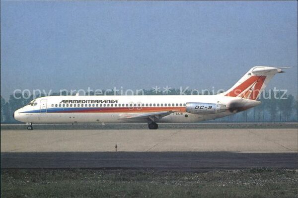 Flugzeuge Zivil Aermediterranea Douglas DC9 I-ATJB