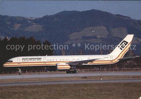 Flugzeuge Zivil Inter European Boeing B.757-23A G-IEAB
