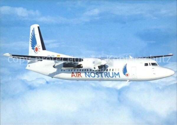 Flugzeuge Zivil Air Nostrum Fokker 50 EC-781