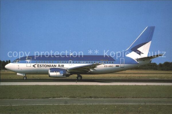 Flugzeuge Zivil Estonian Airlines Boeing 737-5Q8 ES-ABC