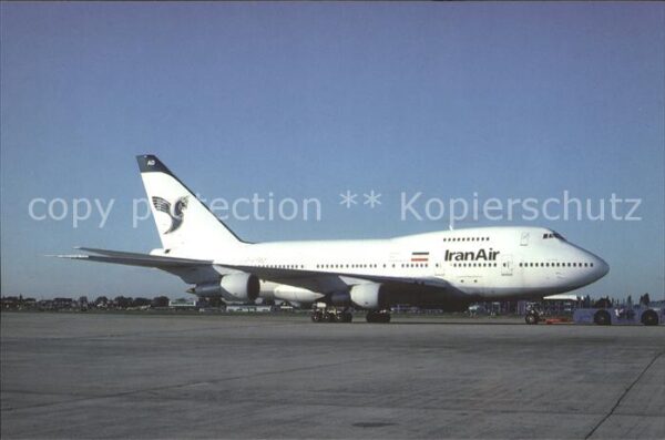 Flugzeuge Zivil Iranair Boeing 747SP-86 EP-IAD c/n 2175
