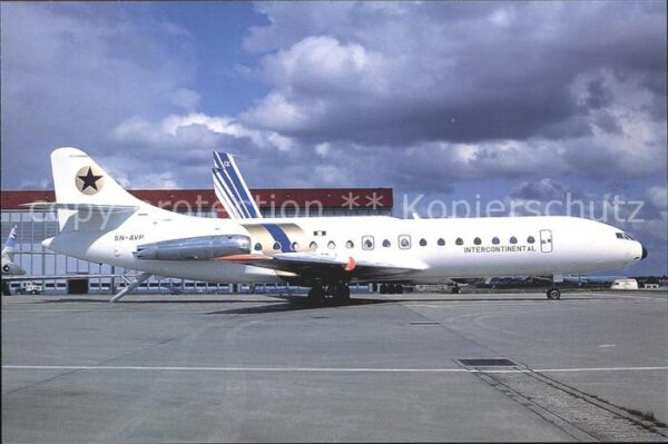 Flugzeuge Zivil Intercontinental Caravelle 3 SBN -AVP C
