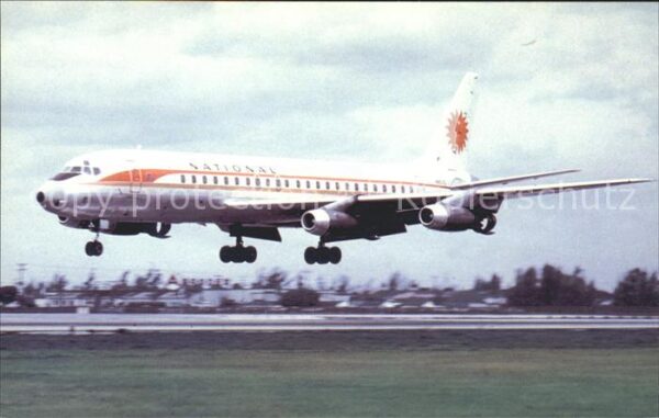 Flugzeuge Zivil National Arilines Douglas DC-8