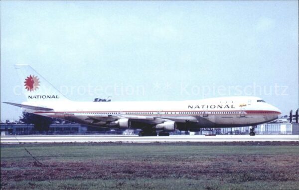 Flugzeuge Zivil National Airlines Boeing D-747