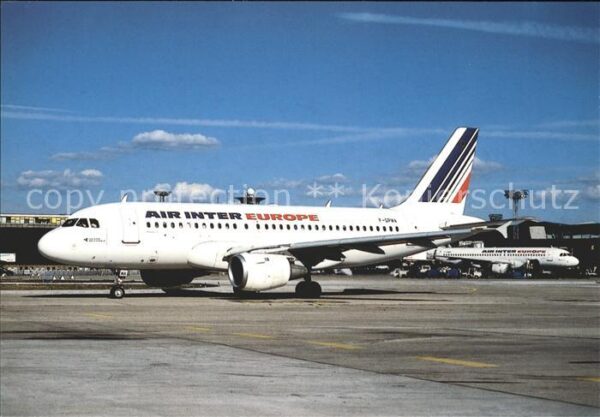 Flugzeuge Zivil Air Inter Europe A319 F-GPMA