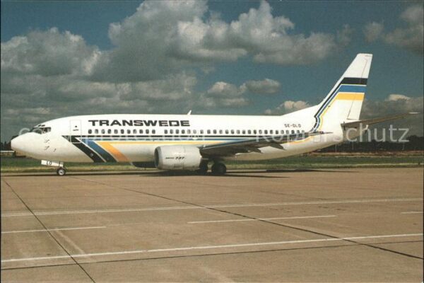 Flugzeuge Zivil Transwede Boeing 737-300 SE-DLO c/n 237
