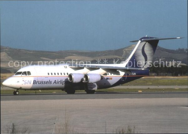 Flugzeuge Zivil SN Brussel Airlines AVRO RJ85 OO-DJN