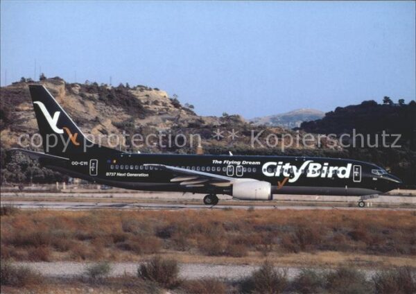 Flugzeuge Zivil CityBird The Flying Dream B737-800 OO-C