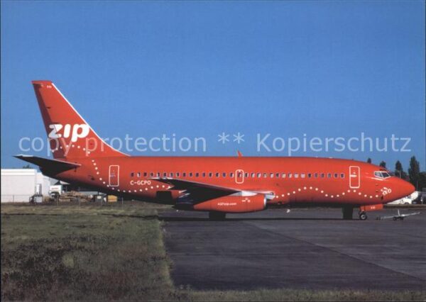 Flugzeuge Zivil Air Canada Zip B737-200 C-GCPO