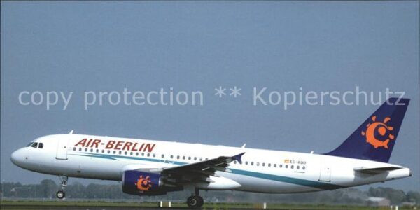 Flugzeuge Zivil Air Berlin A320-214 EC-KDD Cn1767