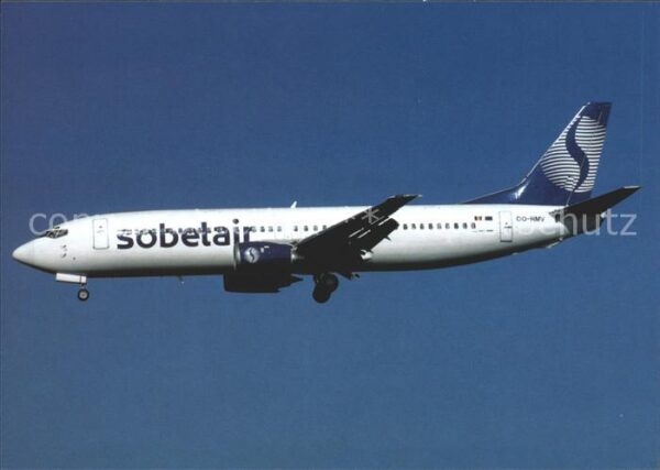 Flugzeuge Zivil Sobelair B737-408 OO-RMV