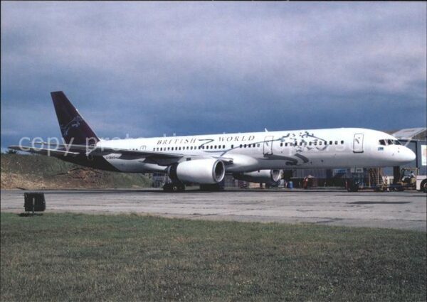 Flugzeuge Zivil British World B757-200 G-OBWS