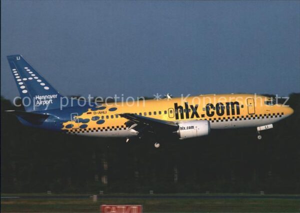 Flugzeuge Zivil Hapag Lloyd Express Boeing B737-500 D-A
