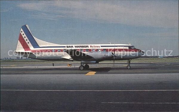 Flugzeuge Zivil Bar Harbor Airlines Convair 600 N94233
