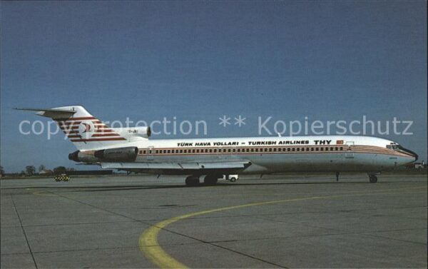 Flugzeuge Zivil Turkish Airlines Boeing 727-200