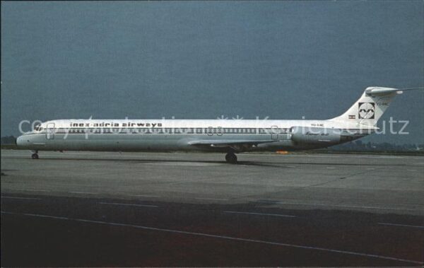 Flugzeuge Zivil Inex Adria Airways Super 80 YU-ANC