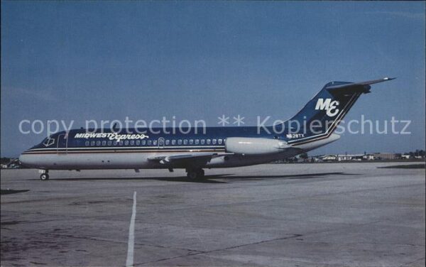 Flugzeuge Zivil Midwest Express McDonnell Douglas DC-9-