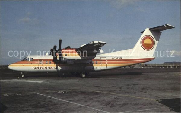 Flugzeuge Zivil Golden West DeHavilland Canada DHC-7-10