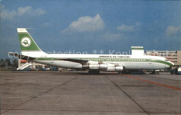 Flugzeuge Zivil Boeing B.707-348C 5A-DIY c/n 19001 Jama