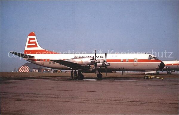 Flugzeuge Zivil Lockheed L.188C Electra SE-FGC c/n 1075