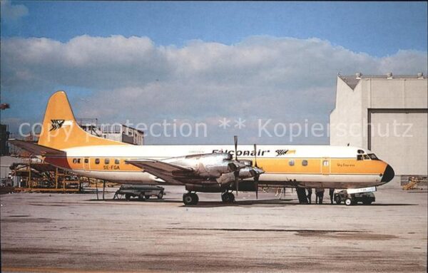 Flugzeuge Zivil Lockheed L.188C Electra SE-FGA c/n 1088