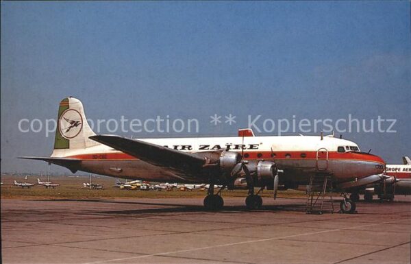 Flugzeuge Zivil McDouglas DC-4 9Q-CBG c/n 10452 Air Zai