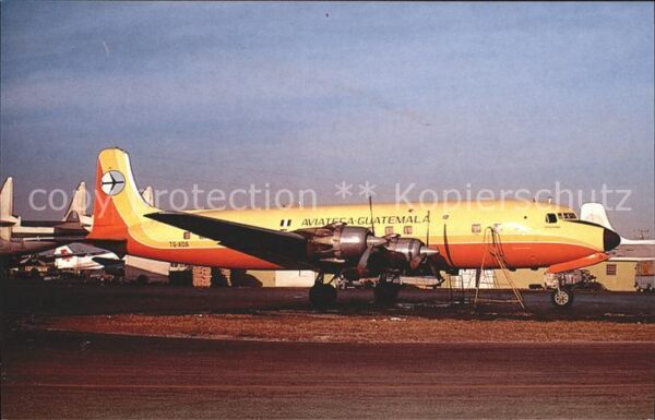 Flugzeuge Zivil McDouglas DC-6 TG-ADA c/n 43531 Aviatec
