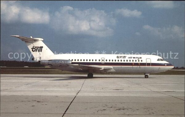 Flugzeuge Zivil Britt Airways Bac 1-11 416/EK N390BA s/