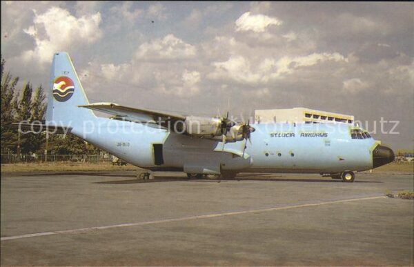 Flugzeuge Zivil Lockheed L. 382F Hercules J6-SL0 c/n 41