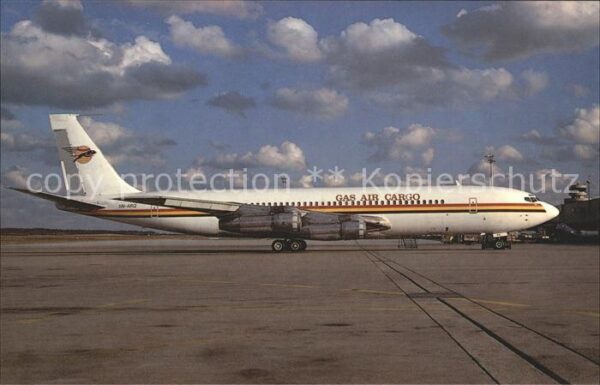 Flugzeuge Zivil Boeing B. 707-338C 5N-ARQ c/n 18809 Gas