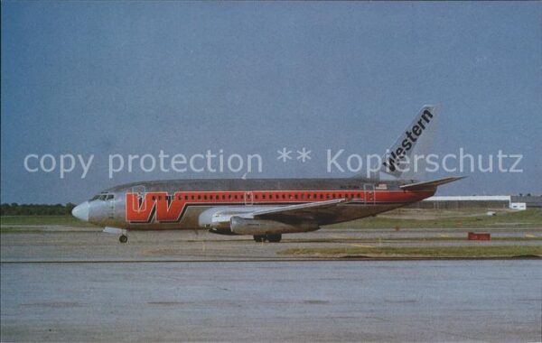 Flugzeuge Zivil Western Airlines Boeing 737-2J8 Advance