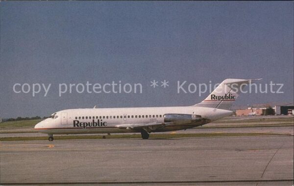 Flugzeuge Zivil Republic Airlines McDonnell Douglas DC-
