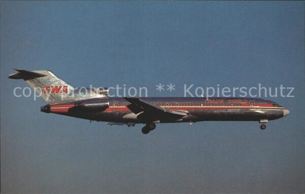 Flugzeuge Zivil Trans Worls TWA Boeing 727-231 Advanced
