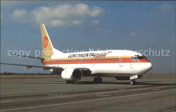 Flugzeuge Zivil Continental West Boeing 737-3T0 N17309