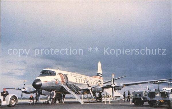Flugzeuge Zivil Continental Airlines Viscount
