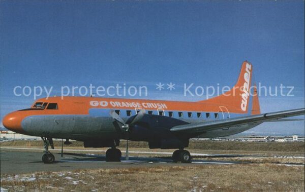 Flugzeuge Zivil Aspen Airways Convair CV-440 Go Orange
