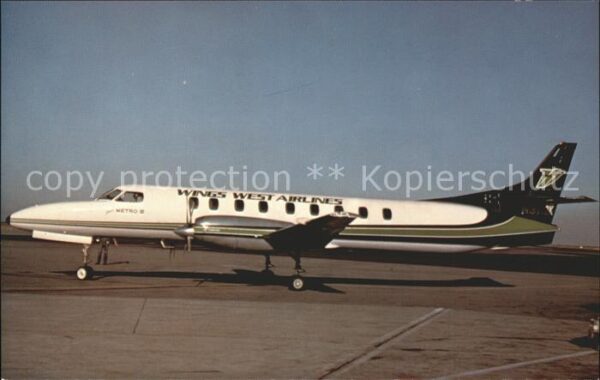 Flugzeuge Zivil Wings West Airlines Swearingen Metro II