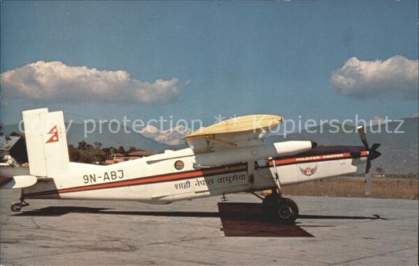 Flugzeuge Zivil Royal Nepal Airlines Pilatus PC-6/B2-H2