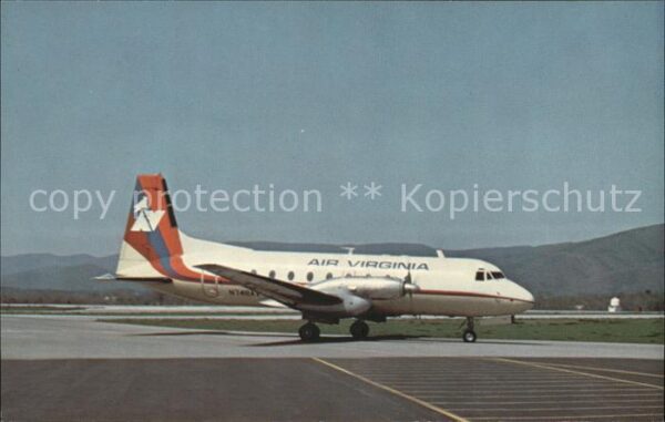 Flugzeuge Zivil Air Virginia British Aerospace HS-748 N