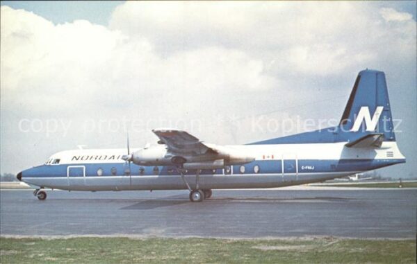 Flugzeuge Zivil Nordair Fairchild-Hiller FH -227E