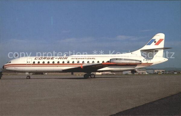 Flugzeuge Zivil Aerospatial `Caravelle`6N F-8VPZ c/n 21