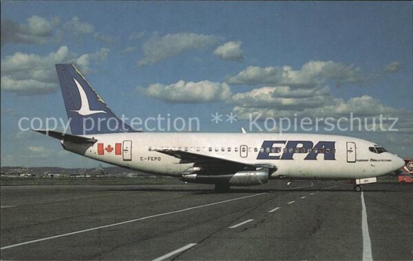 Flugzeuge Zivil EPA Boeing 737-2E1 0409 C FEPO s/n 2030